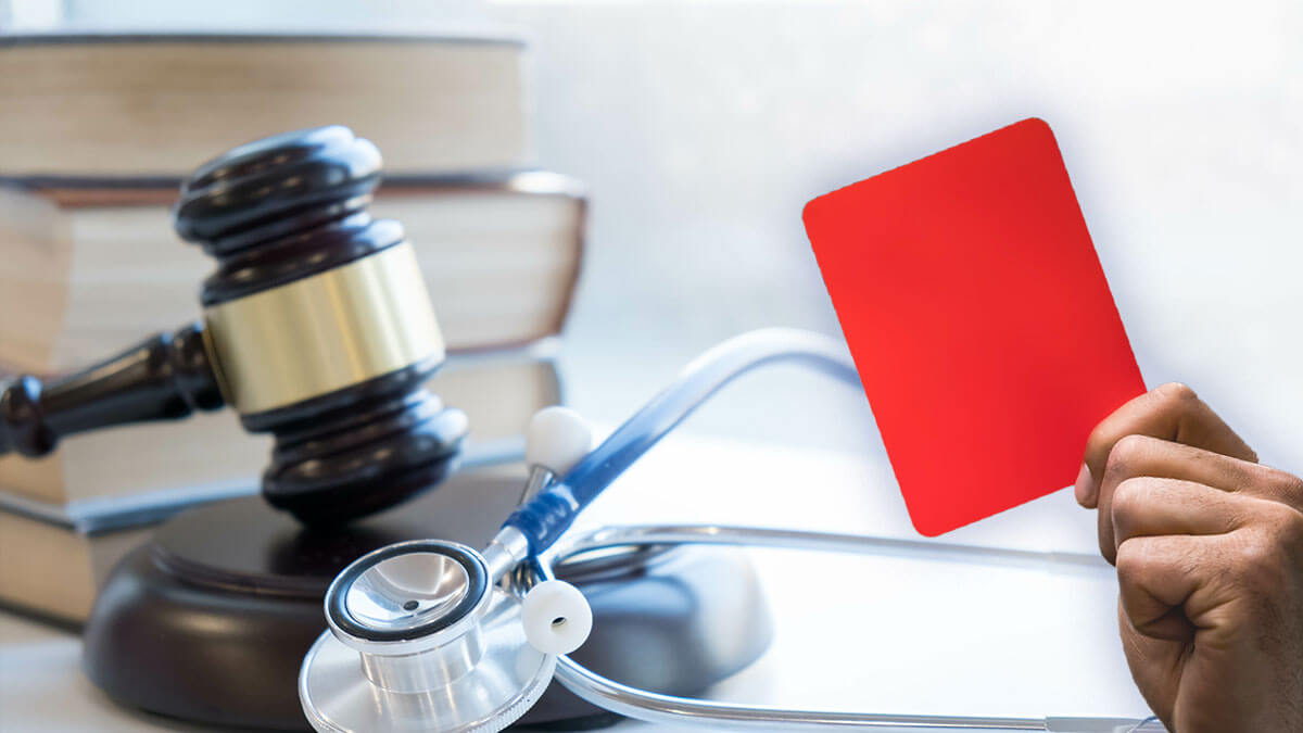 Medizinische Gutachten: Zeigen Sie dem Gutachter die rote Karte